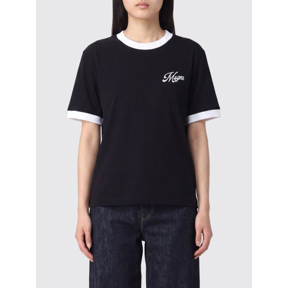 Msgm T-Shirt Woman Black
